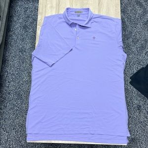 Peter Millar Purple Golf Polo - XL